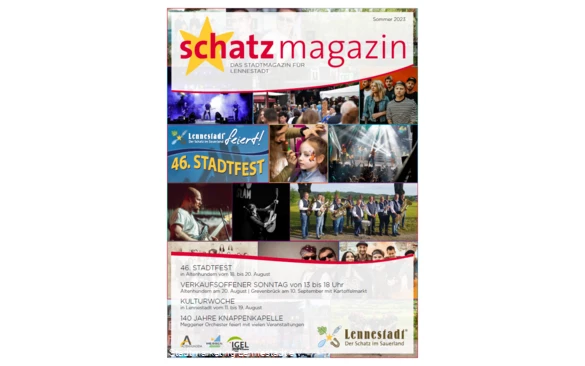 Cover Schatzmagazin Sommer 2023
